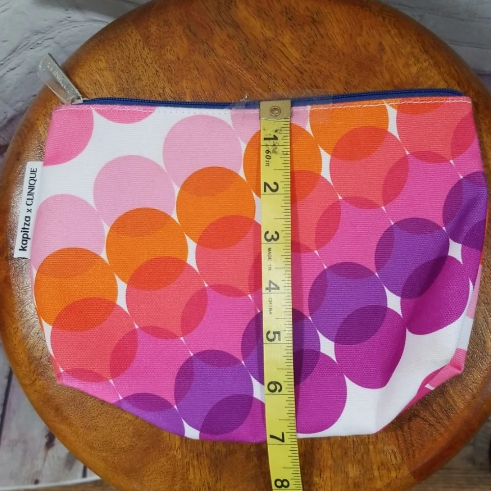 Clinique x Kapitza Makeup Bag NWOT